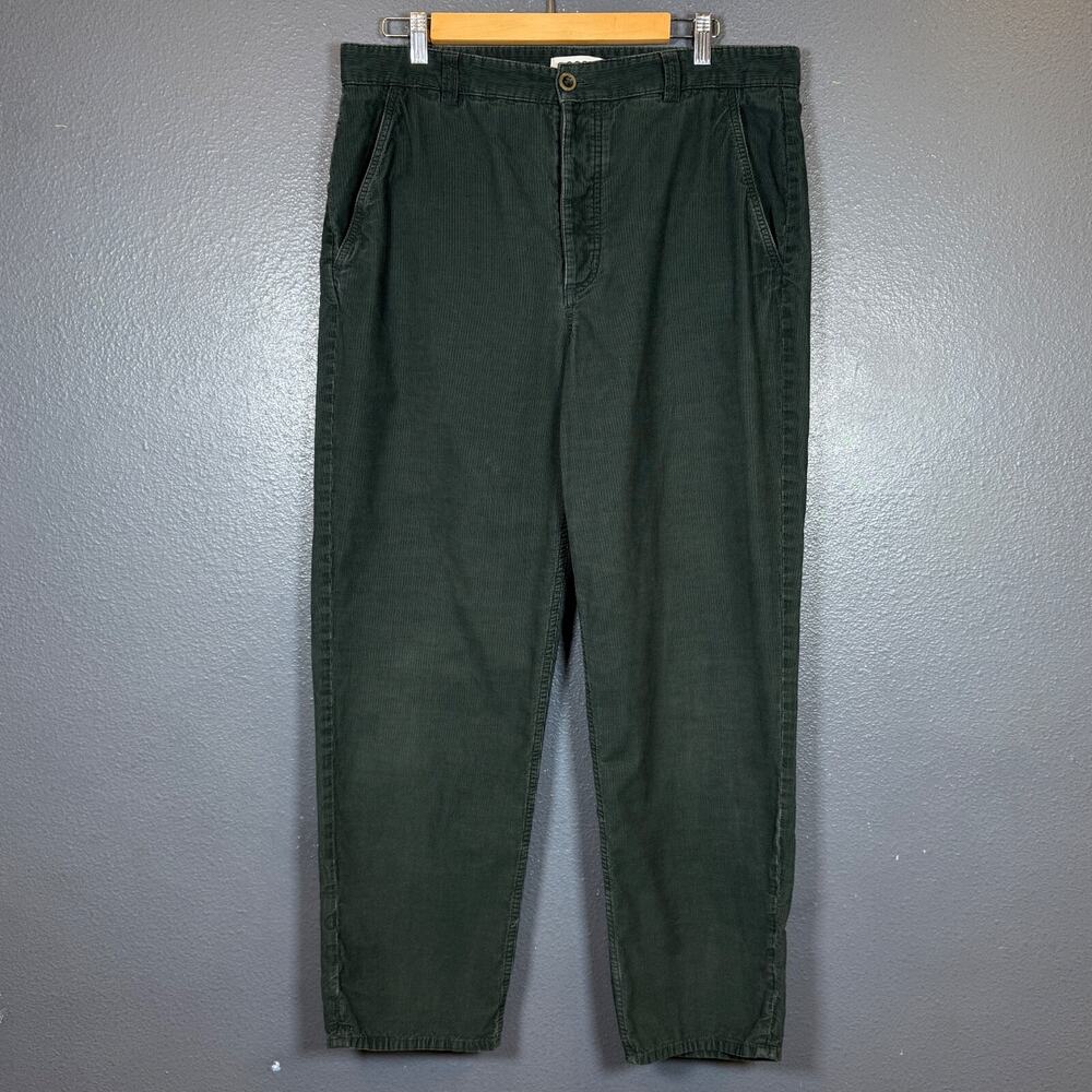 COS eu42(36x29) Men’s Green Velvet chino Pants 100% cotton